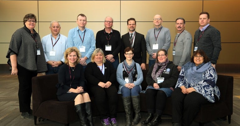 Members of CUPE's National Advisory Committee on Pensions 2018
