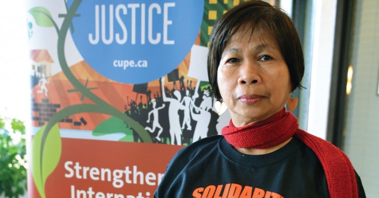  CUPE Global Justice in Action from Colombia to the Philippines