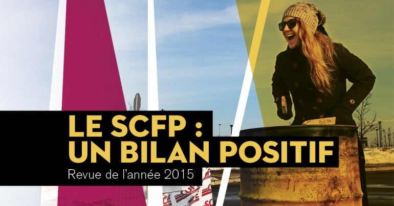 Le SCFP : un bilan positif 2015