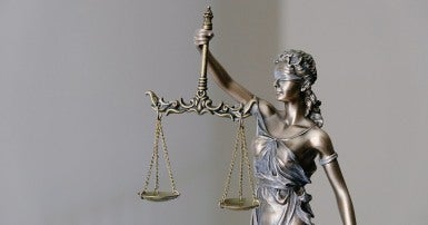 Law tribunal justice statue