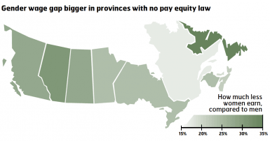 gender gap canada