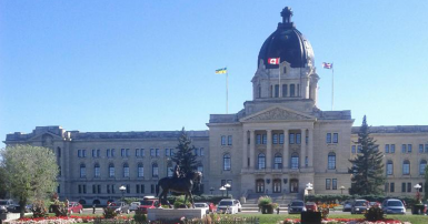 Saskatchewan Legislature. Wikimedia by wallissteve