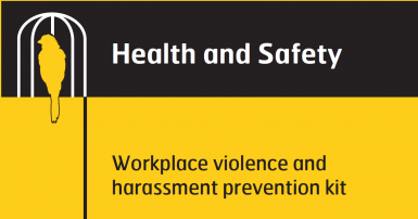 Violence at work kit cover Violence at work kit cover