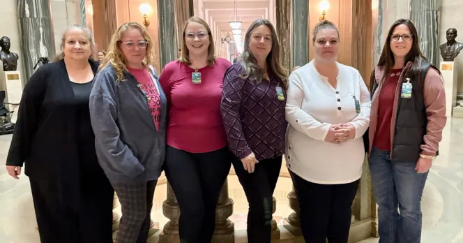 CUPE 5430 members at the legislature